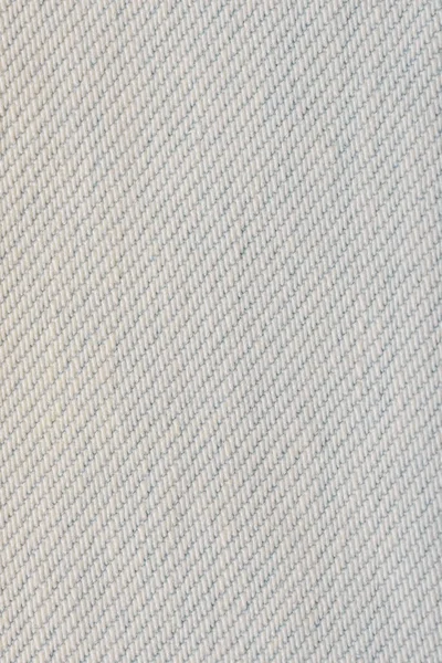 Крупный План Белого Цвета Текстуры Джинсов — стоковое фото