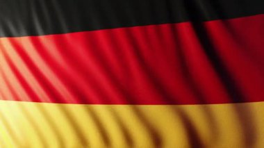 Bu Almanya bayrağının 3 boyutlu bir animasyonu.