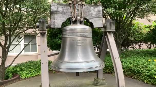 Replica Liberty Bell Old Union Station Which Now Federal Courthouse — Video