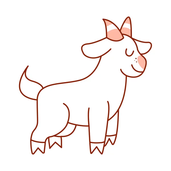 How to Draw a Goat - HelloArtsy