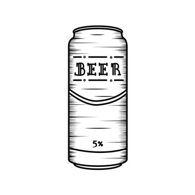 Bir bira kutusu çizimi Oktoberfes sezon Vektör illüstrasyonu