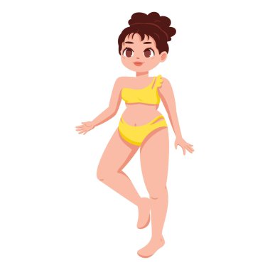 İzole edilmiş mutlu renkli artı boyut modeli Vektör illüstrasyonu