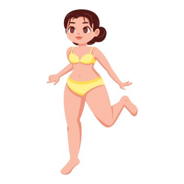 İzole edilmiş mutlu renkli artı boyut modeli Vektör illüstrasyonu