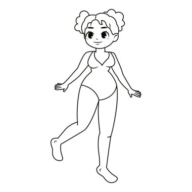 İzole edilmiş mutluluk artı boyut modeli Vektör illüstrasyonu