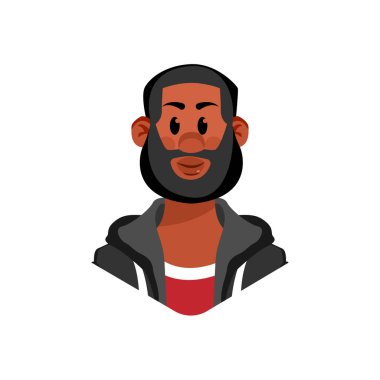 Cartoon Cute Young Person Icon Isolated