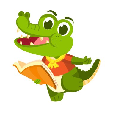 Çizgi film Hayvanlar Karakteri izole edilmiş çizim