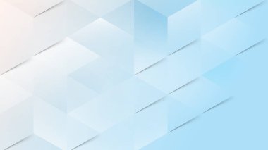 Soyut mavi ışık ve gölge yaratıcı arka plan. Vektör illüstrasyonu.