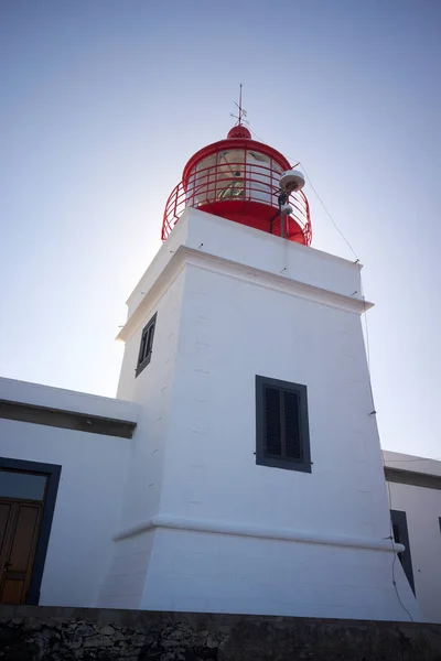 Madeira, Portekiz 'deki deniz feneri kulesi..