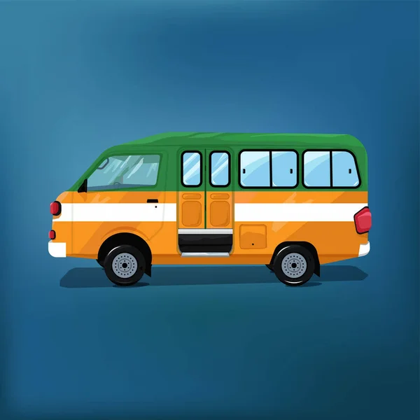 Public transportation car design vector illustration
