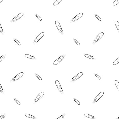 Vücut ısısını ölçmek için elektronik termometrelerin kusursuz deseni. Tıbbi ekipman vektör illüstrasyonu