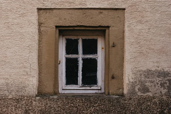 Raam Oud Traditioneel Huis Duitsland Europa Gemmayze Erfgoed Gerenoveerd Gebouw — Stockfoto
