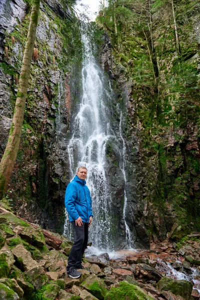Tysklands Turistattraktion Burgbach Waterfalls Fall Nära Schapbach Schwarzwald Baden Wurttemberg — Stockfoto