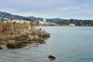 Costa Brava, Katalonya 'daki Platja dAro Plajı