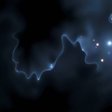 Bu büyüleyici soyut illüstrasyon karmaşık fraktal desenleri canlı psikedelik renklerle birleştirip çarpıcı bir görsel deneyim yaratıyor. Görüntü simetrik bir mandala benziyor.