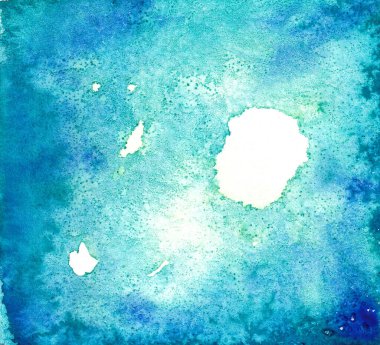 soyut turkuaz renk arkaplan, ıslak mürekkep desenli yüzey, açık mavi deniz gradyanı