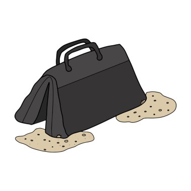 Kuma batan bir film yapma kum torbası iş-yaşam dengesini ve kariyer bozulmalarını sembolize ediyor. Yaşam tarzı makaleleri, film ipuçları ve üretkenlik blogları için ideal.