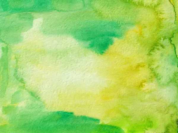 Canlı yeşil ve sarı suluboya arkaplan pürüzsüz gradyan ve organik dokuya sahip. Doğadan esinlenilmiş sanat eserleri ve modern grafik şablonları için mükemmel.