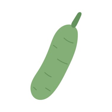 Saf yeşil salatalıklı ve yumuşak tonlu, sağlıklı yemek blogları, bahçe tasarımları veya taze ürün paketleme kavramları için mükemmel..