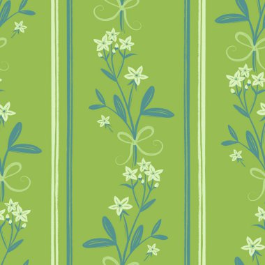 Sarı çiçekli, pürüzsüz duvar kâğıdı. Romantik bir havası var.