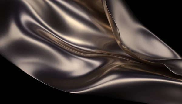 Абстрактная Рендеринг Дизайн Золотого Фона Восковая Поверхность — стоковое фото