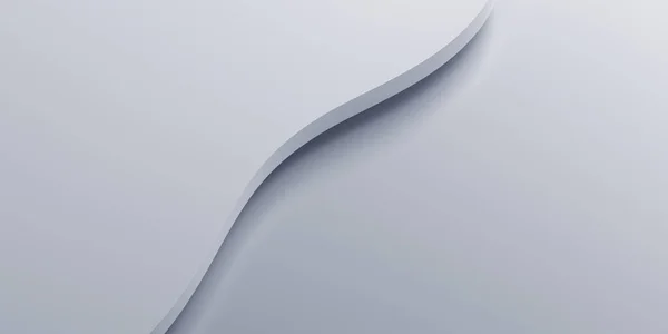 Abstract 3d rendered white background, minimalist design