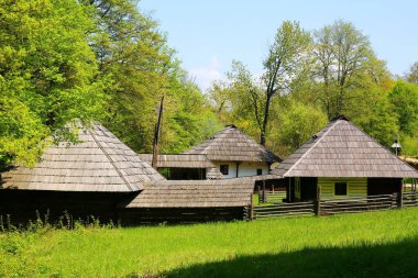 Romanya 'nın kırsalında güzel bir kır evi