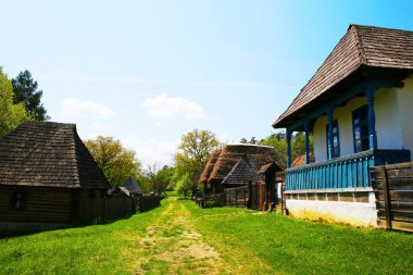 Romanya 'nın kırsalında güzel bir kır evi
