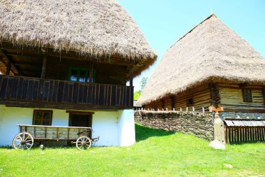Romanya 'nın kırsalında güzel bir kır evi