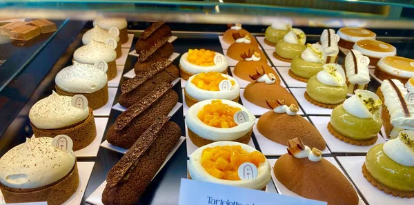 Смачний Фрукт Французьких Десертів — стокове фото