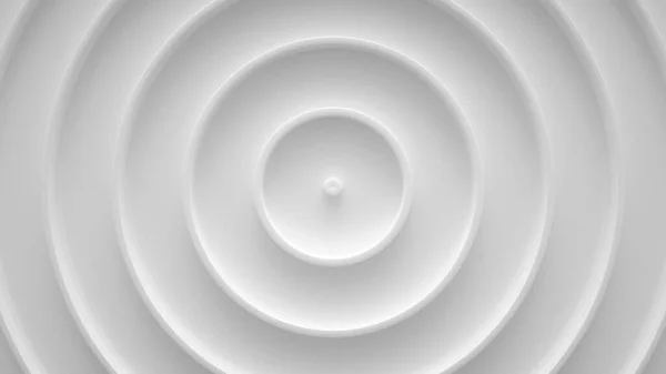 Wave Concentric Circles Rings Surface Bright Milky Radio Wave Abstract — Stock Photo, Image