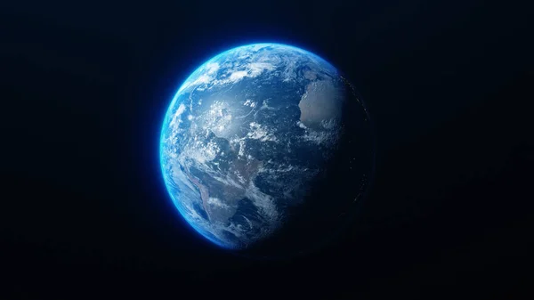 Планета Земля Космоса — стоковое фото