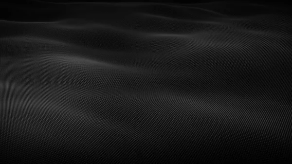 Абстрактна Гладка Поверхня Тканини Тло Фрактальних Хвиль Сітка Сітка Крапок — стокове фото