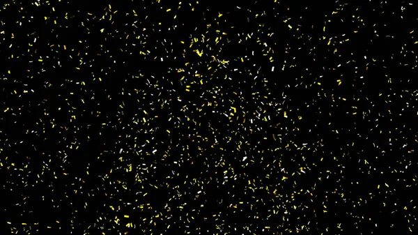 Explosion Confettis Particules Festives Chute — Photo