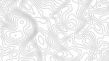 Fraktal çizgiler arka plan. Soyut arkaplan gibi topografik harita