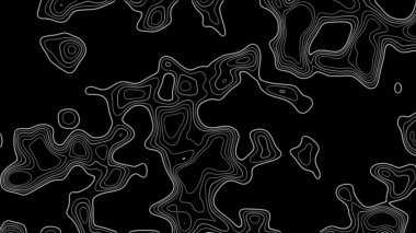 Fraktal çizgiler arka plan. Soyut arkaplan gibi topografik harita