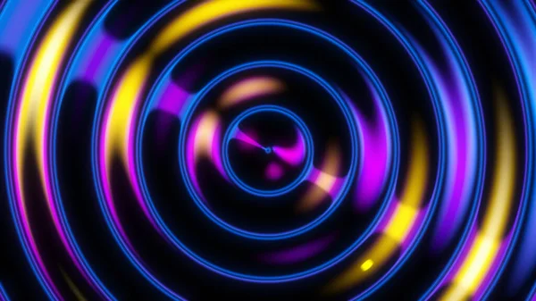 Futuristische Irisierende Holographische Wellen Metallic Folie Hintergrund Neon Farben Wellige — Stockfoto