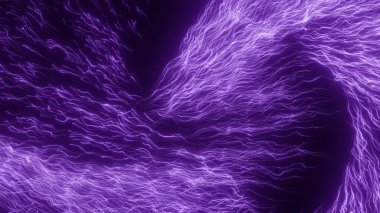 Parlak kıvılcımlar etrafında dönen parçacıklar. Arka planda havai fişekler