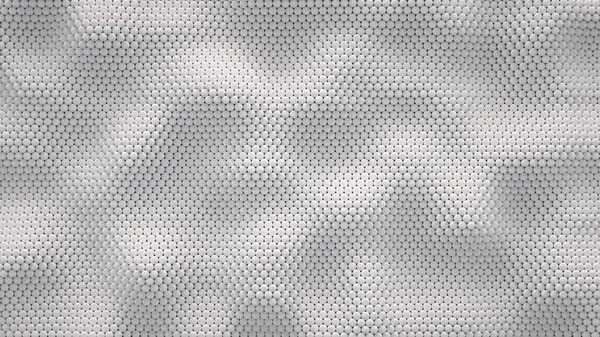 Abstract ivory background from random spheres