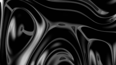 Pürüzsüz ipek dalgalı siyah kumaş. Soyut gürültü koyu arkaplan.