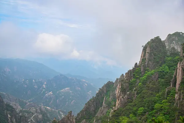 stock image travel to the yellow mountain in china