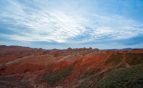 Çin manzarası, kuzeybatıda, Zhangye manzarası.