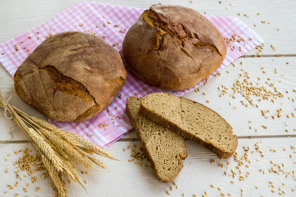 Ancestral Bread Whole Seferihisar Cittaslow City Izmir Made Karakilcik Wheat — Stock Photo, Image