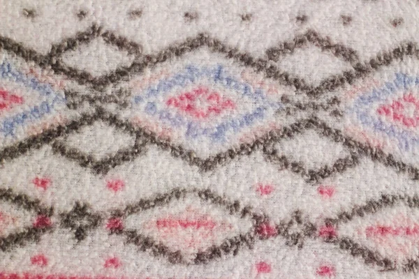 Soft, seasonal wool blanket background,flat layout