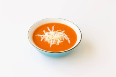 Traditional Turkish Cheese Tomato Soup clipart