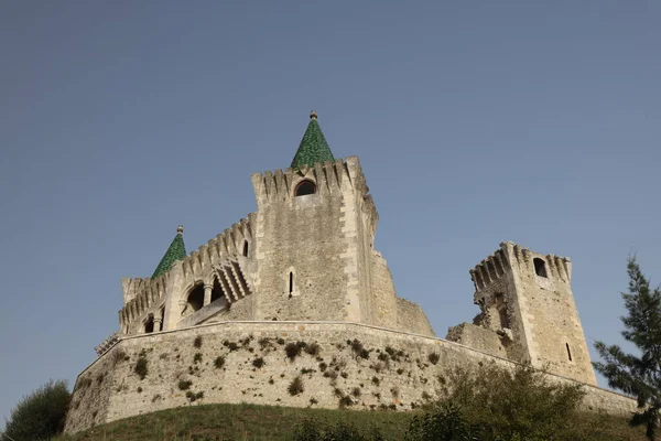 Portugal Costa Prata Porto Mos Castle — стокове фото