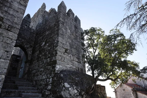ポルトガルMinho Castelo Pvoa Lanhoo城 — ストック写真