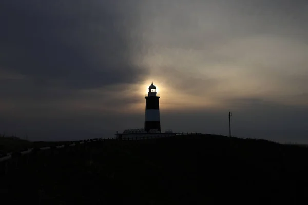 北海道ノトロ岬の灯台 — ストック写真