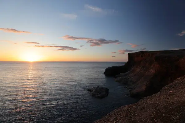 Stock image sunset on Boutte du Cap Park on the Port au Port peninsula, Newfoundland