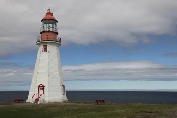 stock image Point Riche Lighthouse  Newfoundland Kanada