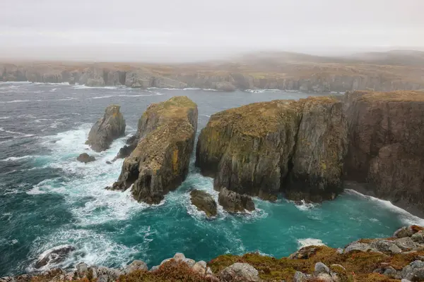 stock image The Chimney, at Spillars Cove in Newfoundland and Labrador, Canada